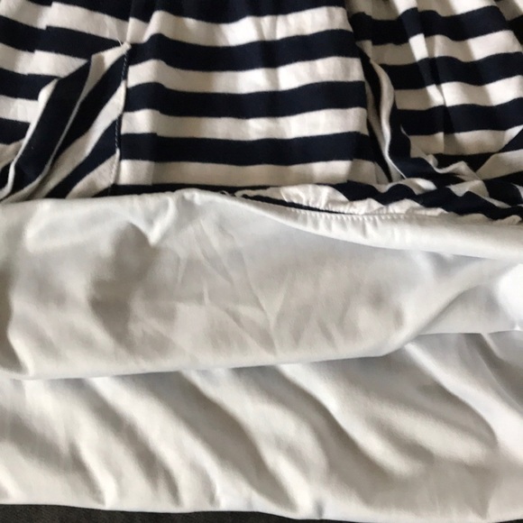 Navy and white "bubble" skirt - Picture 4 of 7